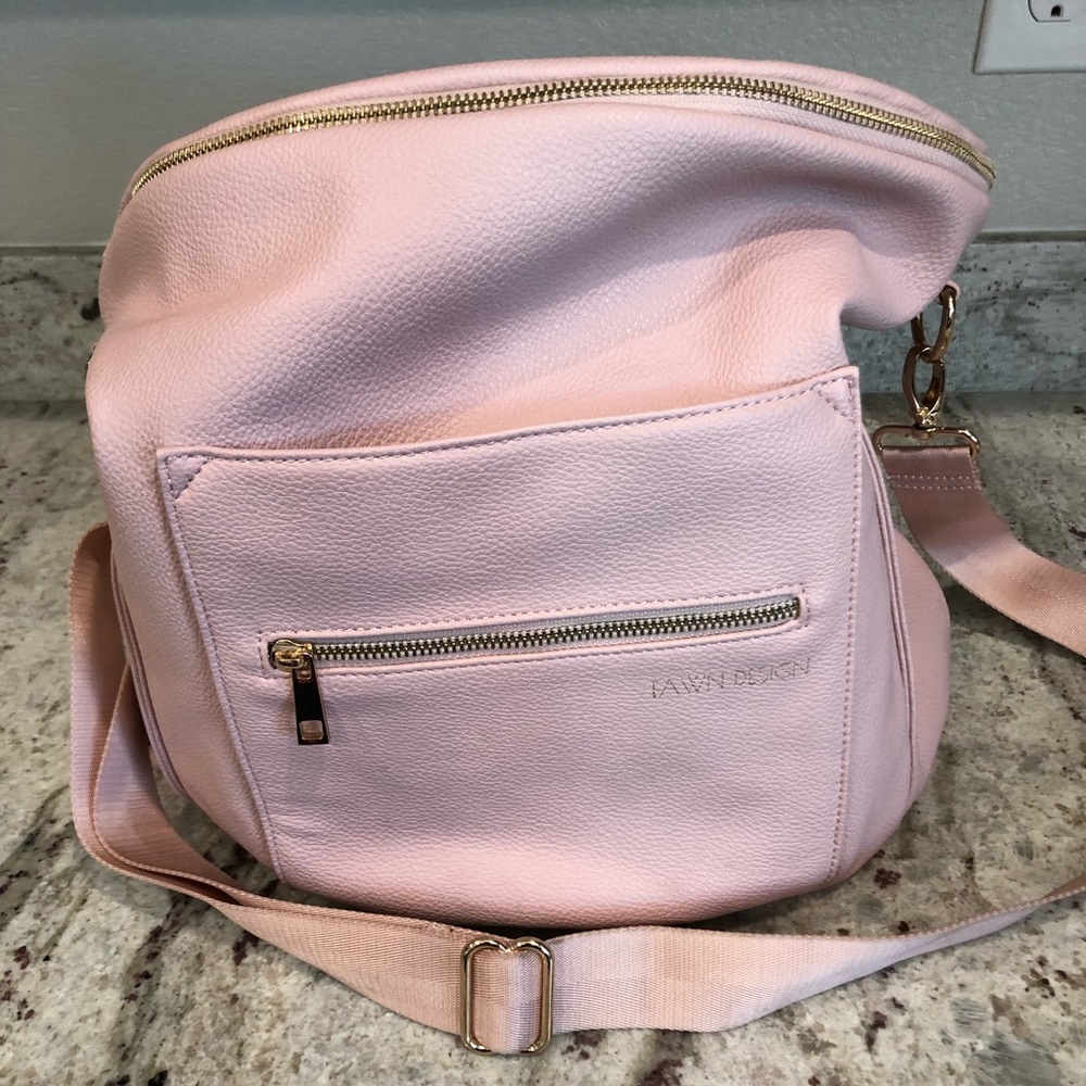 Blush Pink Fawn Design Bag